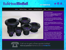 Tablet Screenshot of bulkheadbioball.com